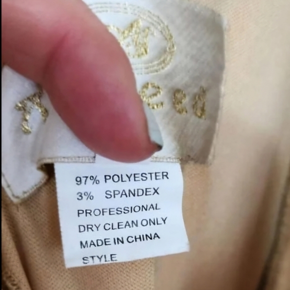 ASpeed Formal Dress Size Medium Maxi Long Elegant Sleeveless Gold Layered - Picture 8 of 12